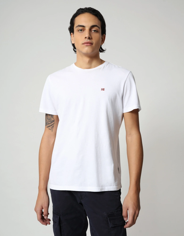 Salis Short Sleeve T-Shirt - Bright White