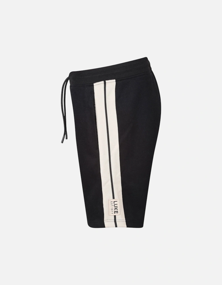 LUKE1977 Kings Stripe Sweatshorts - Black