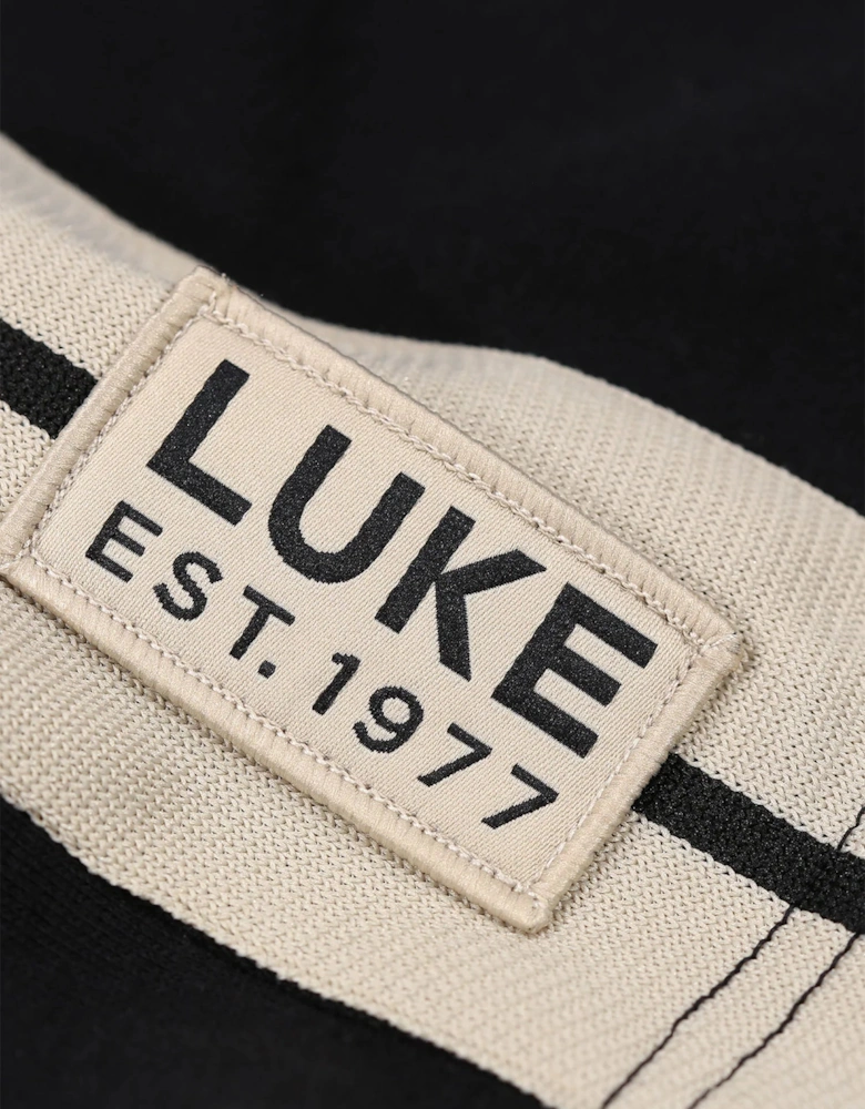 LUKE1977 Kings Stripe Sweatshorts - Black