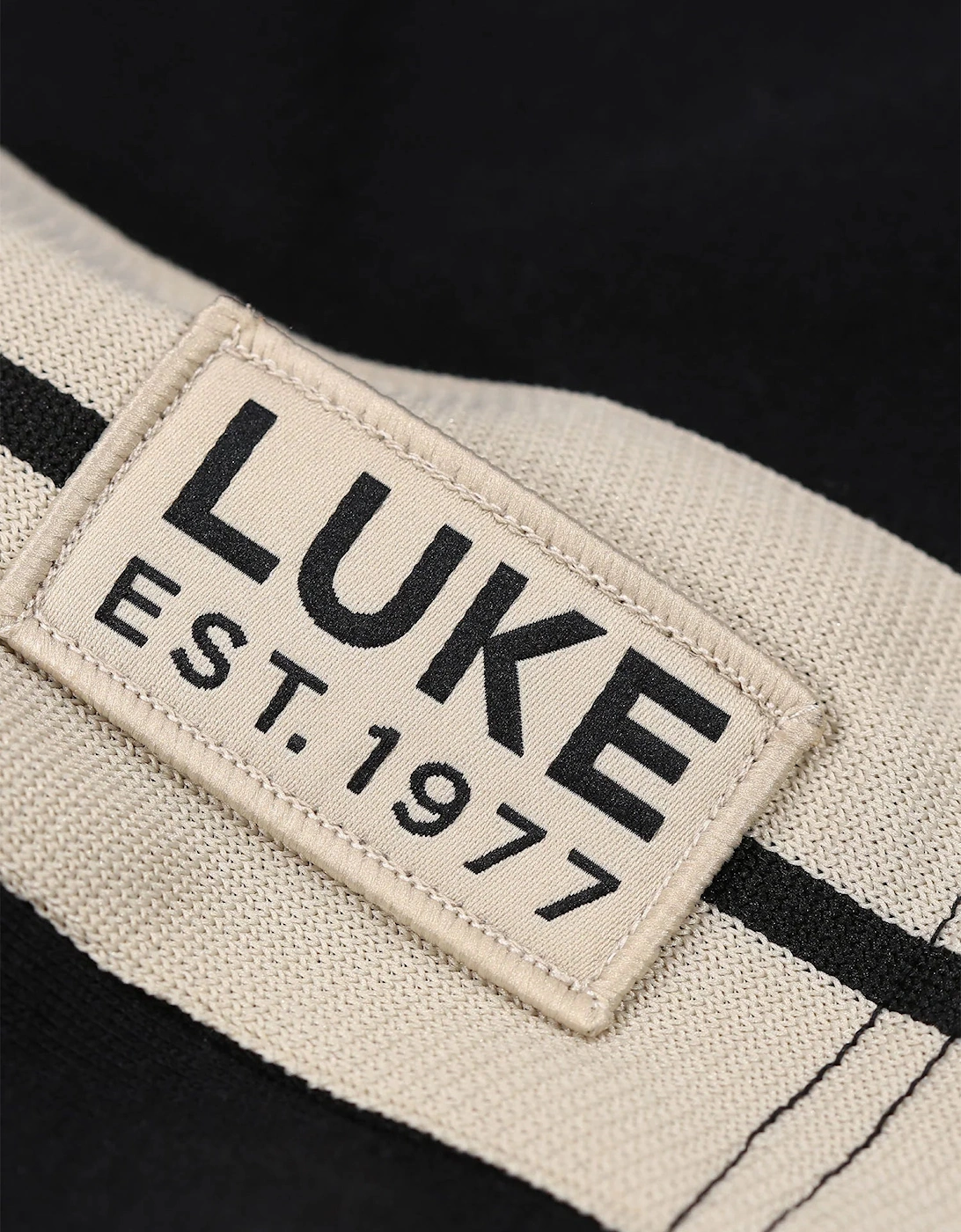 LUKE1977 Kings Stripe Sweatshorts - Black