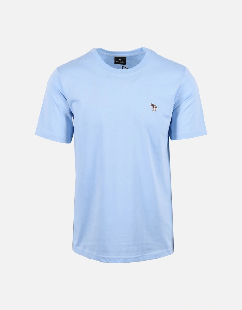 Reg Fit SS T-shirt Zebra Light Blue