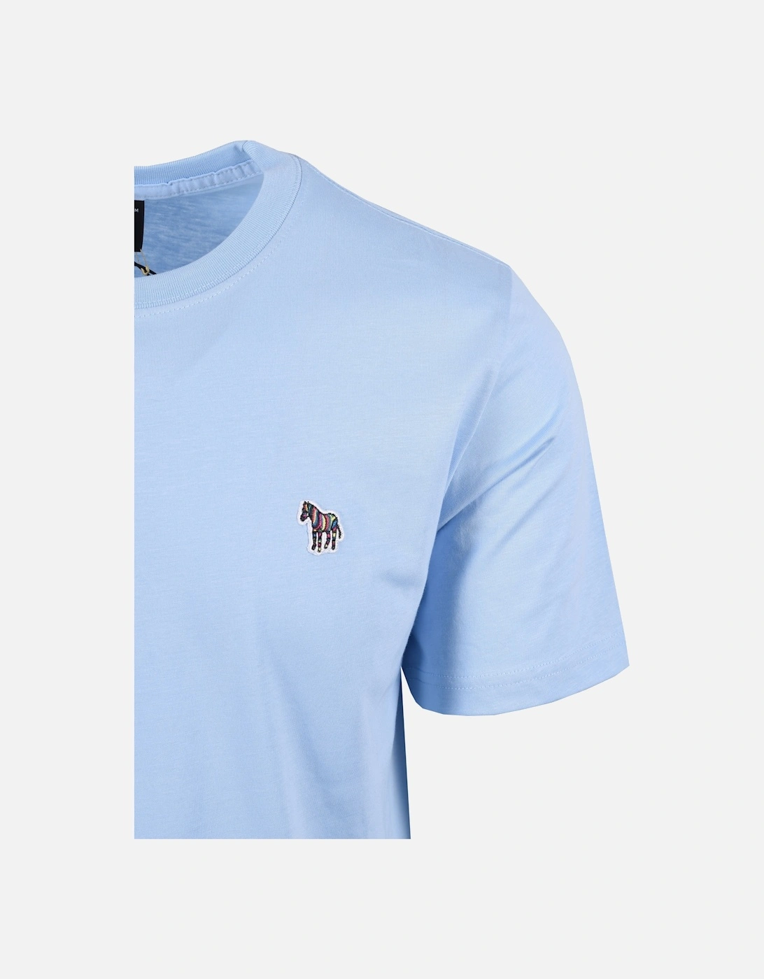 Reg Fit SS T-shirt Zebra Light Blue