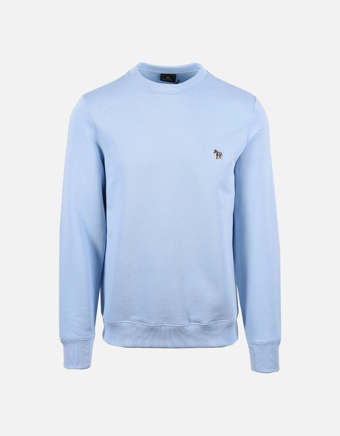 Reg Fit Sweatshirt Zebra Light Blue, 5 of 4