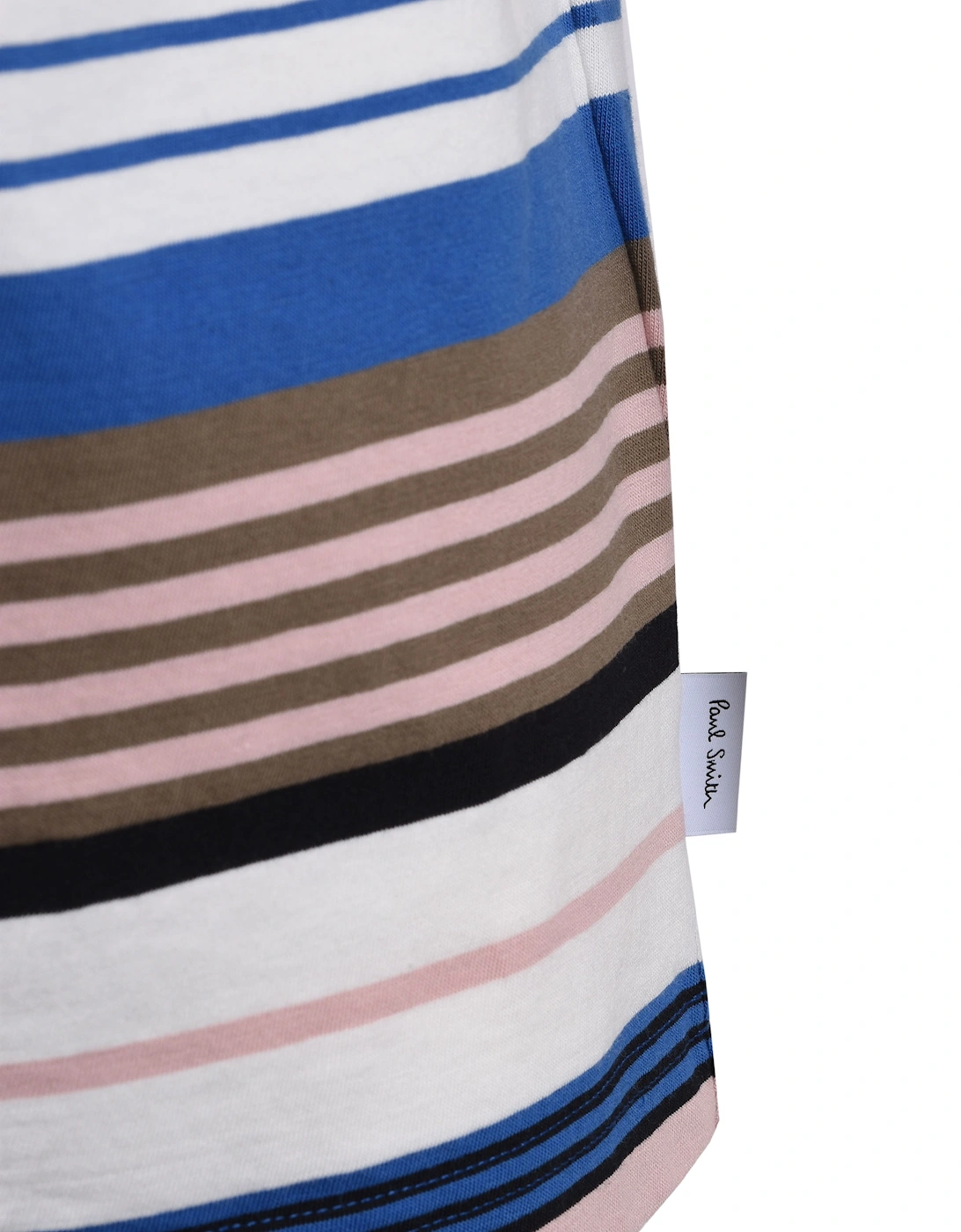 Casual Fit SS T-shirt Multi Stripe