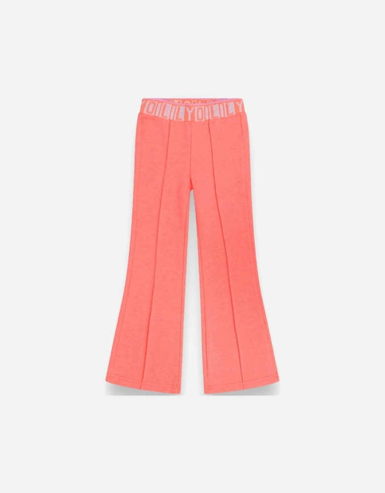 Coral ‘Pepper’ Flared Sweat Pants