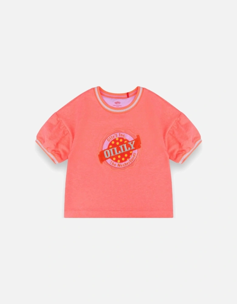 Coral ‘Hoga’ Logo Sweatshirt