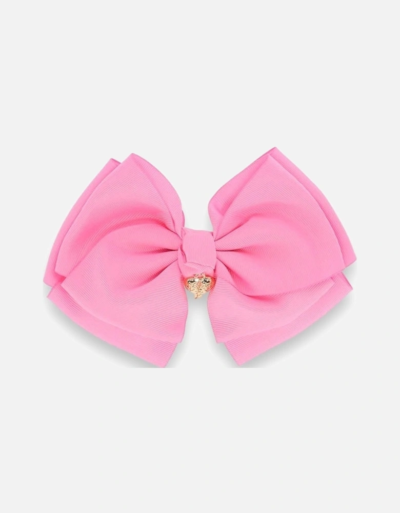 Pink Hair Bow Clip