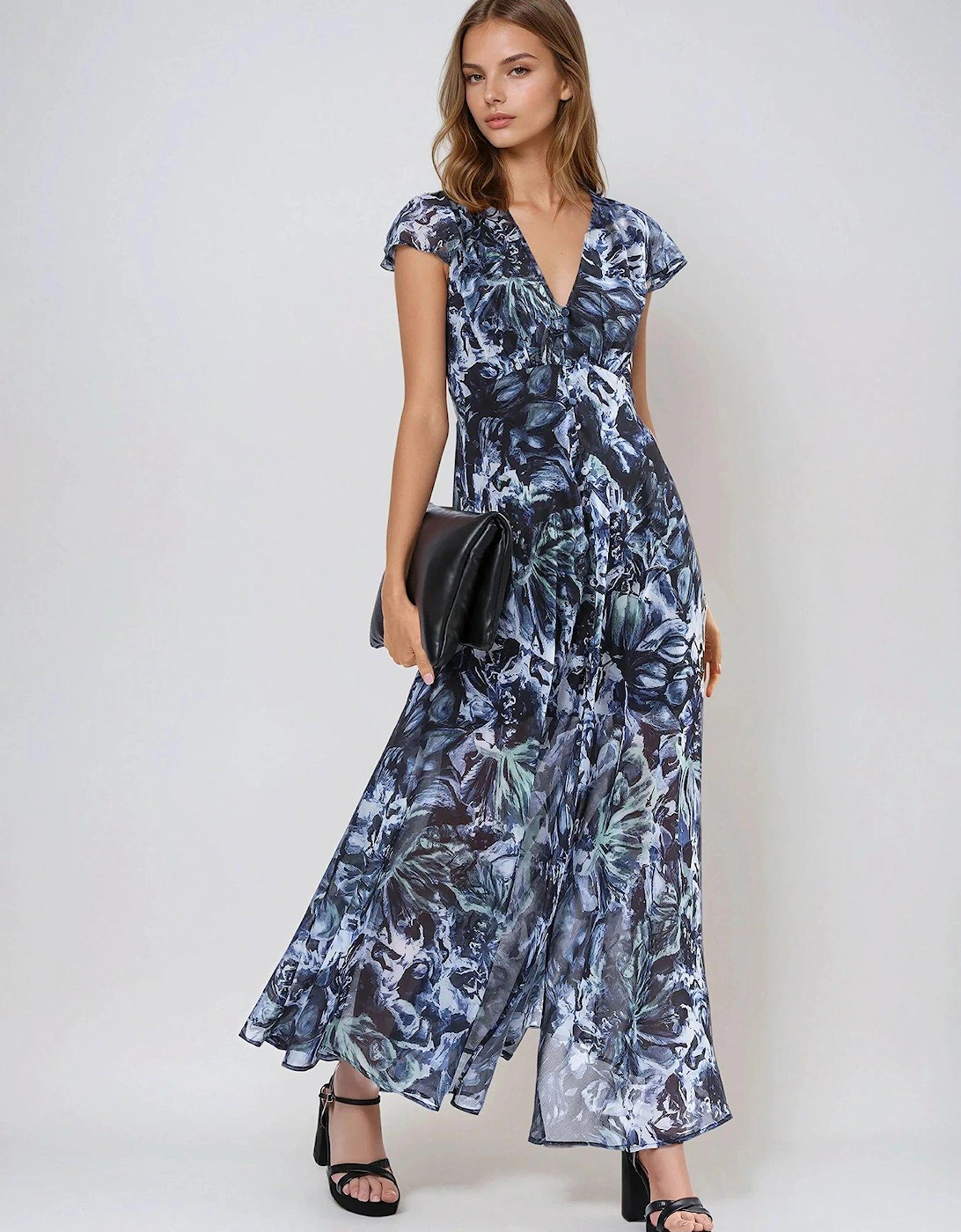 Indium Maxi Dress - Navy, 2 of 1