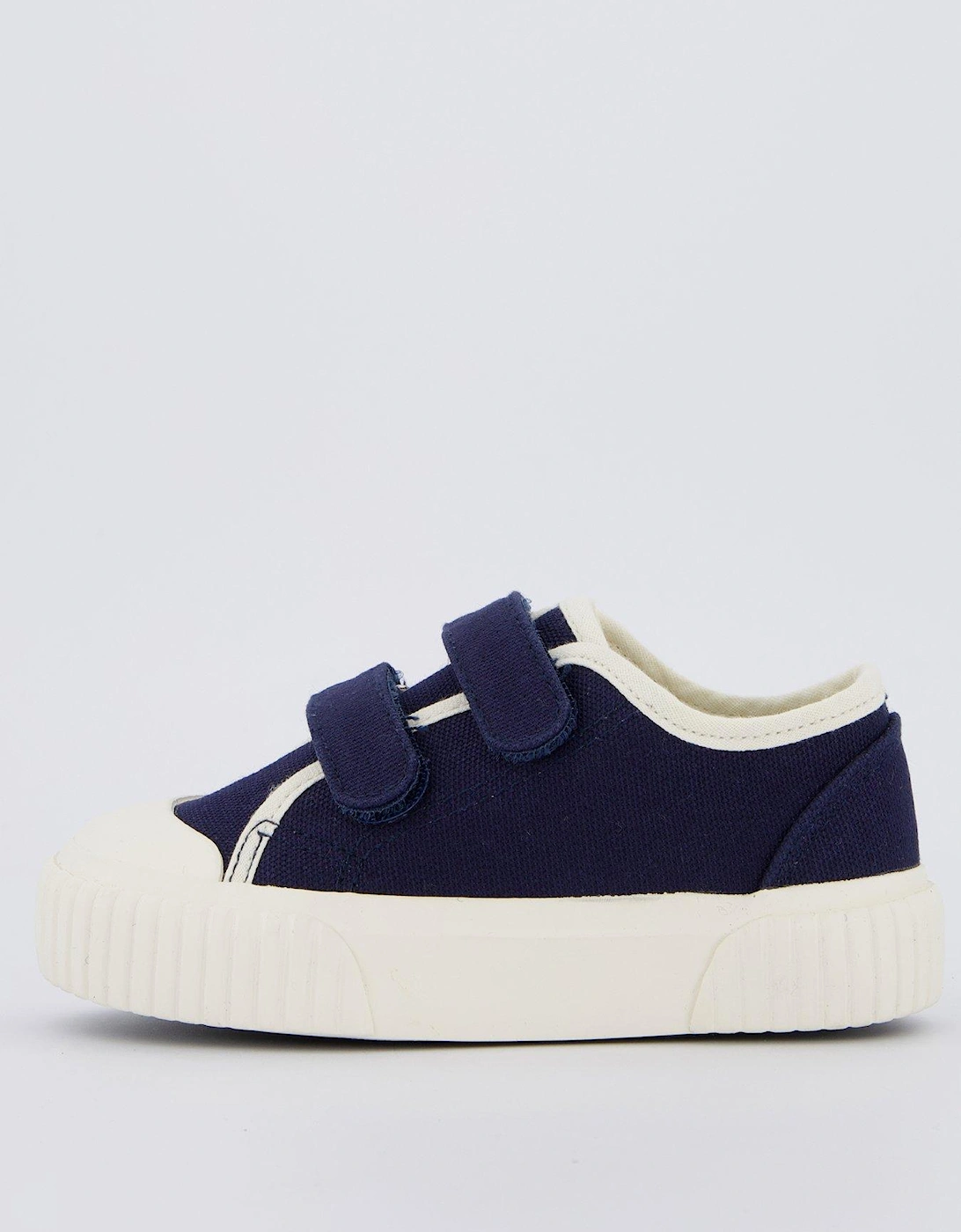 Kids Canvas Twin Strap Pump, 2 of 1