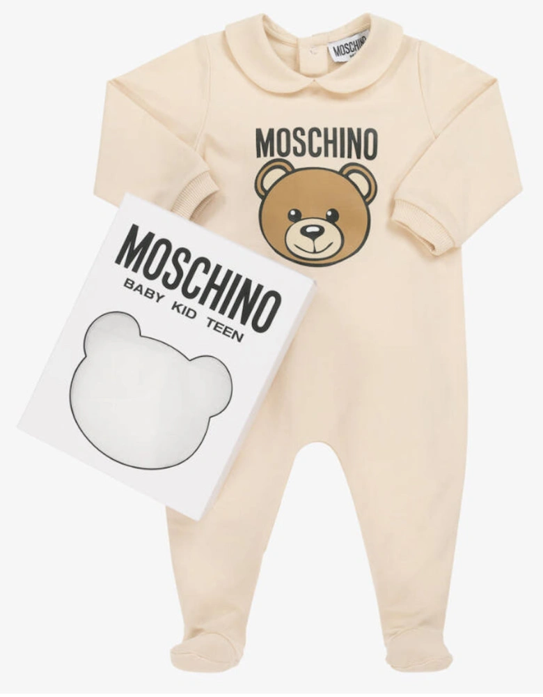 KIDS BEIGE BABYGROW W/GIFTBOX MUY086