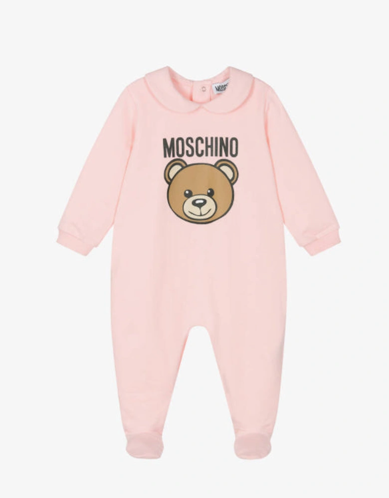 KIDS PINK BABYGROW W/GIFTBOX MUY086