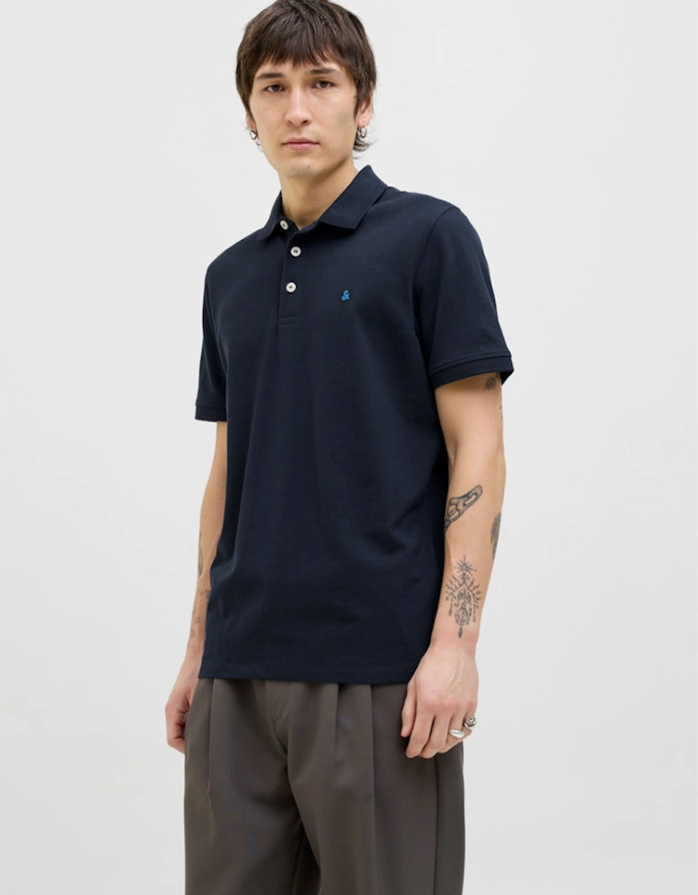 Essentials Paulos Short Sleeve Polo Sky Captain Classic