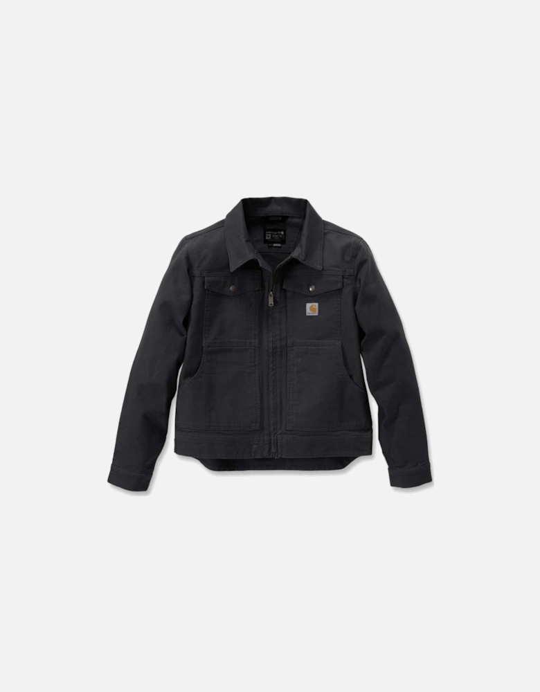 Carhartt Mens Duck Relaxed Fit Full Zip Canvas Jacket