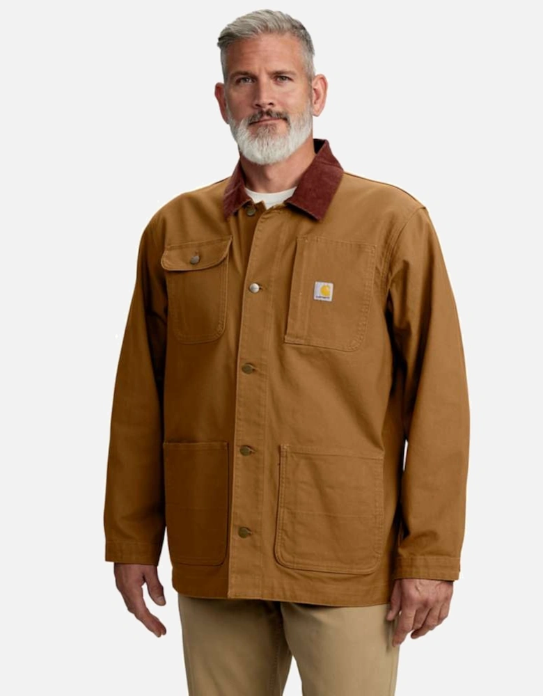 Carhartt Mens Duck Loose Fit Chore Coat Jacket