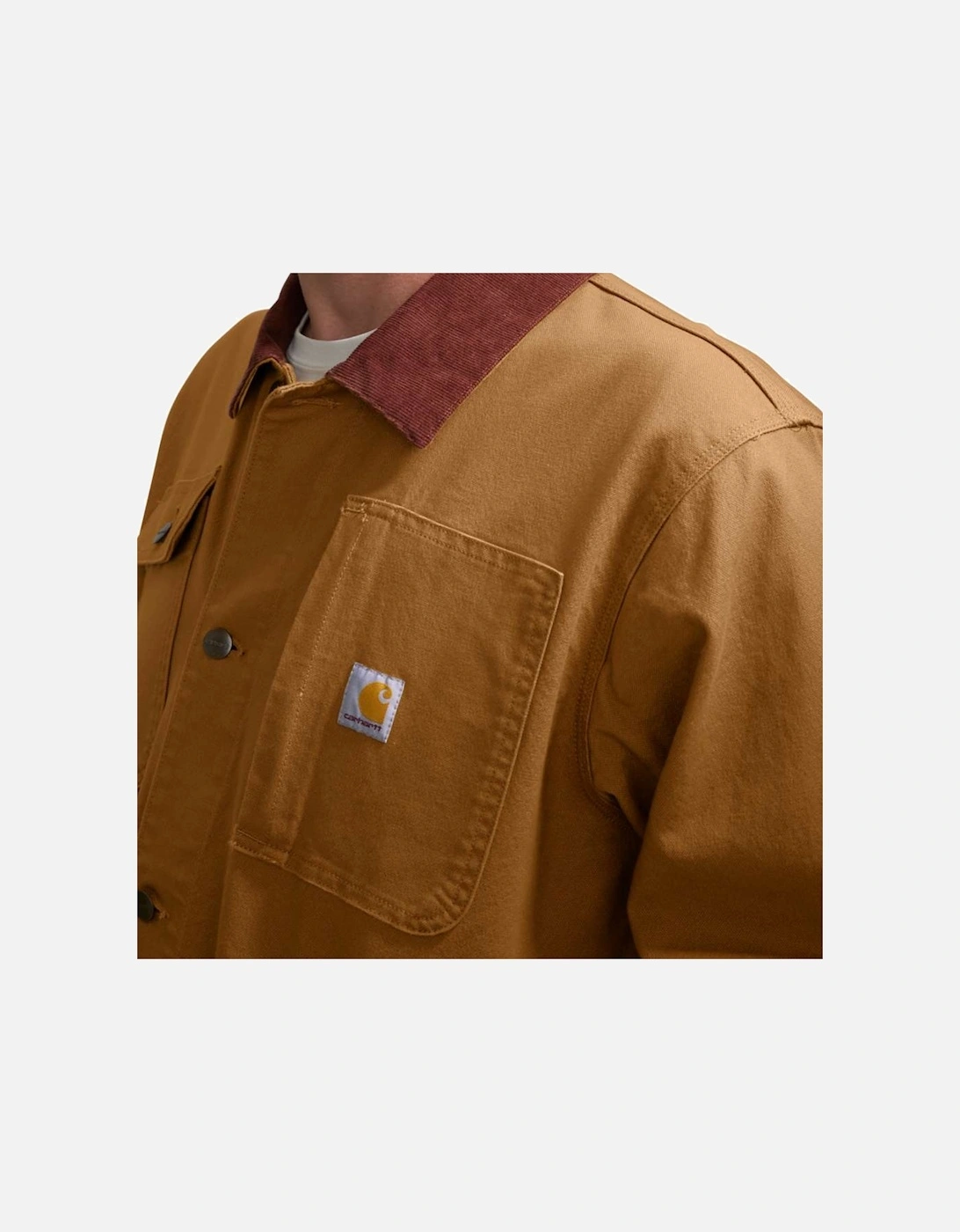 Carhartt Mens Duck Loose Fit Chore Coat Jacket