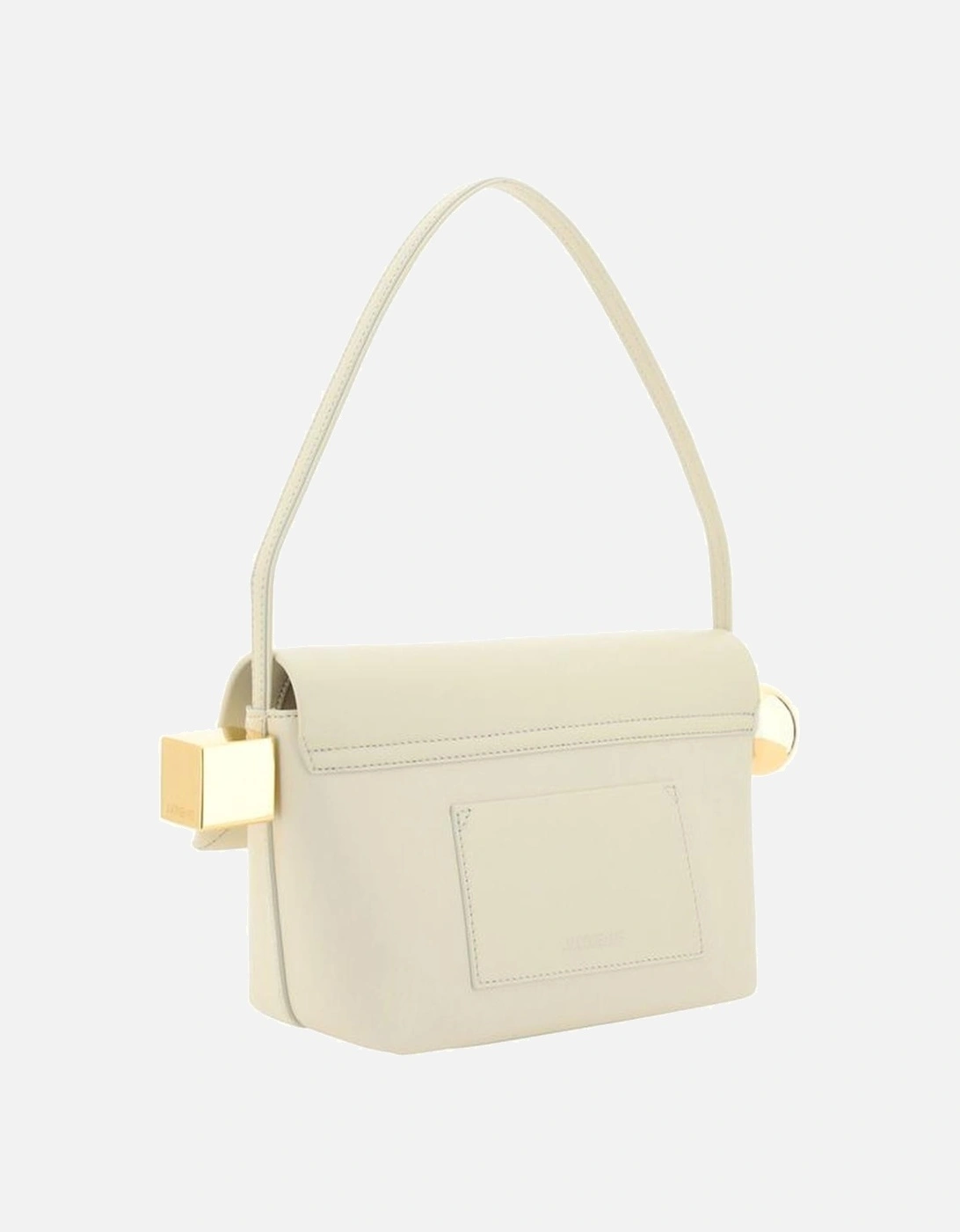 Le Rond Carre Geometric Detail Shoulder Bag Women - Cream