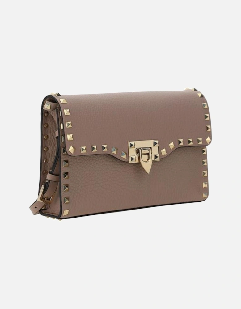 Rockstud Small Grained Leather Shoulder Bag Women - Multicolor