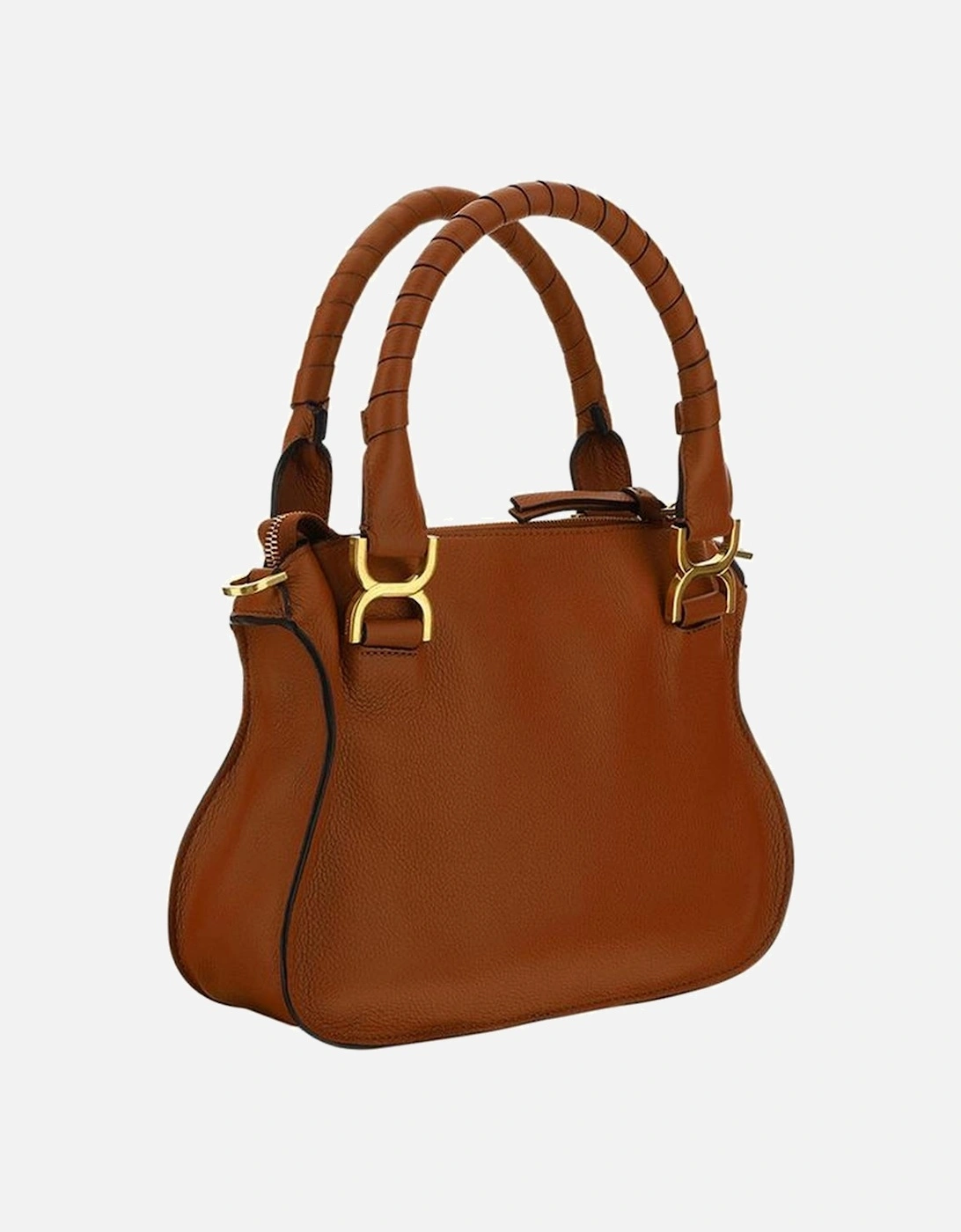 Calfskin Marcie Handbag with Tassel Detail Women - Brown