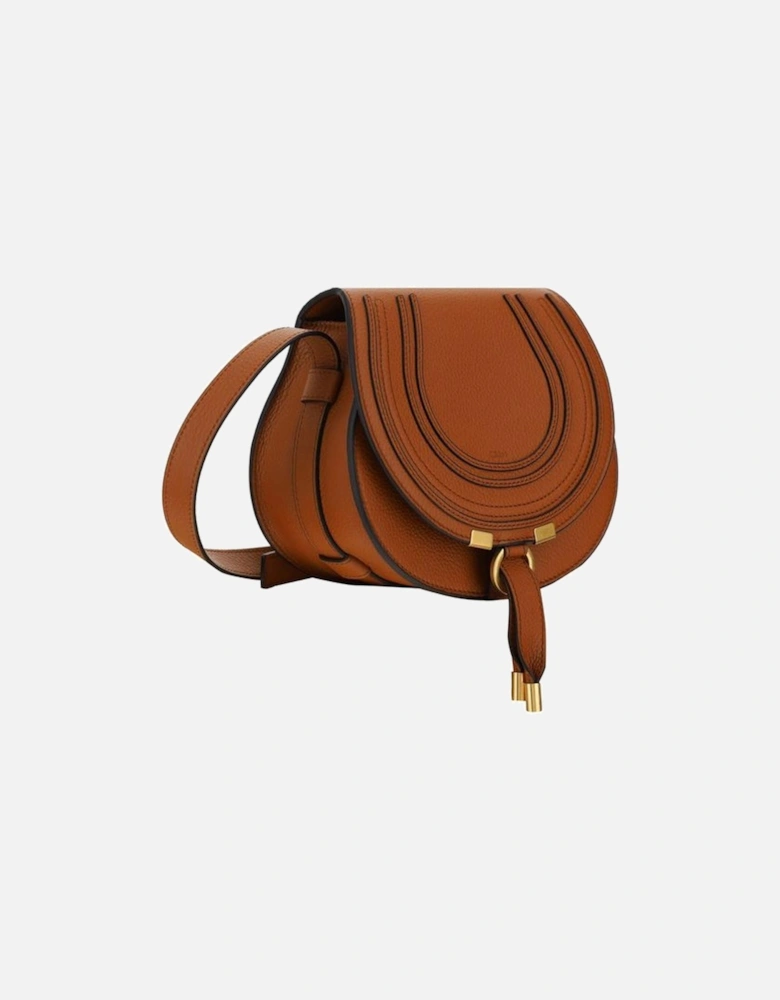 Calfskin Marcie Shoulder Bag with Leather Tassel Women - Brown