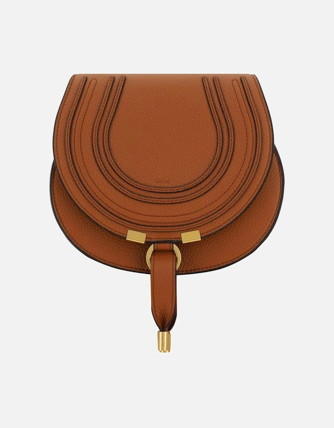 Calfskin Marcie Shoulder Bag with Leather Tassel Women - Brown, 5 of 4