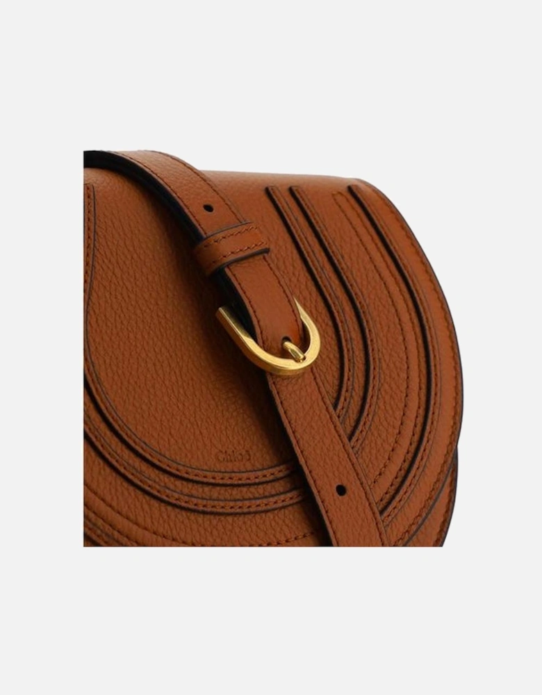 Calfskin Marcie Shoulder Bag with Leather Tassel Women - Brown