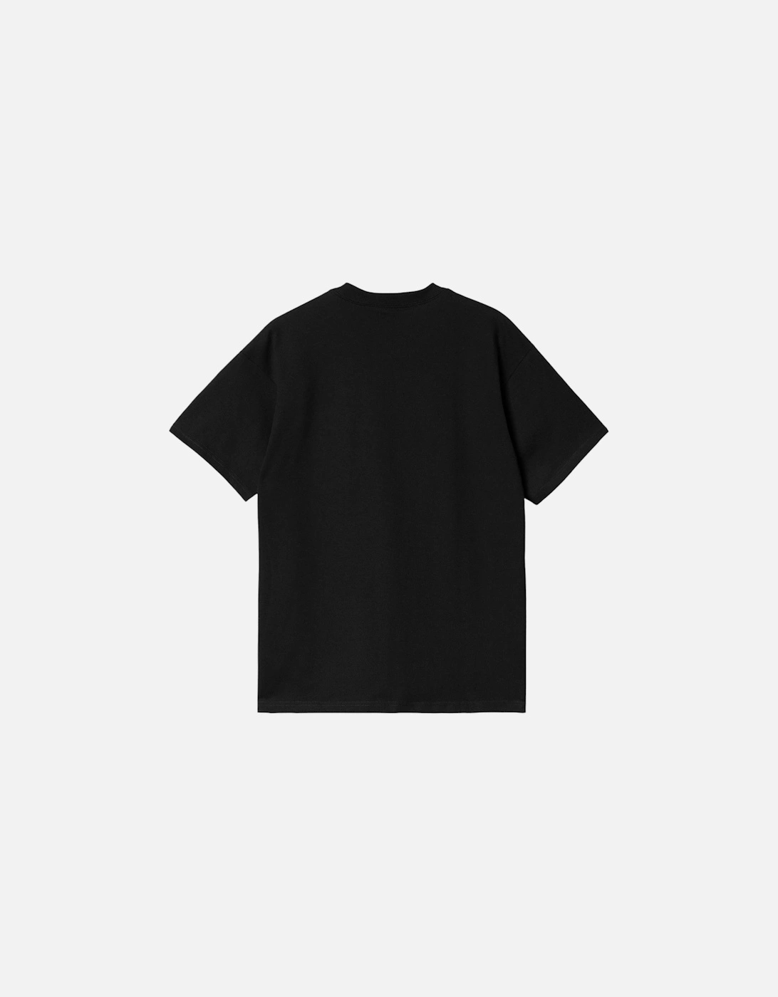 Fragments Pocket T-Shirt - Black/White