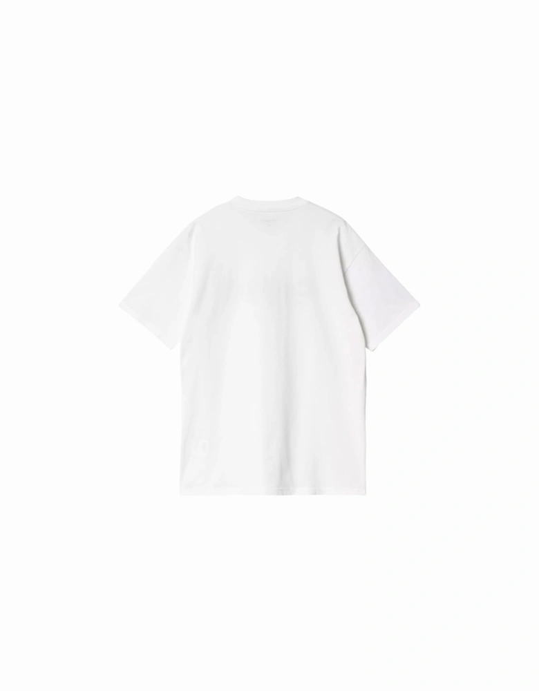 Label Script T-Shirt - White