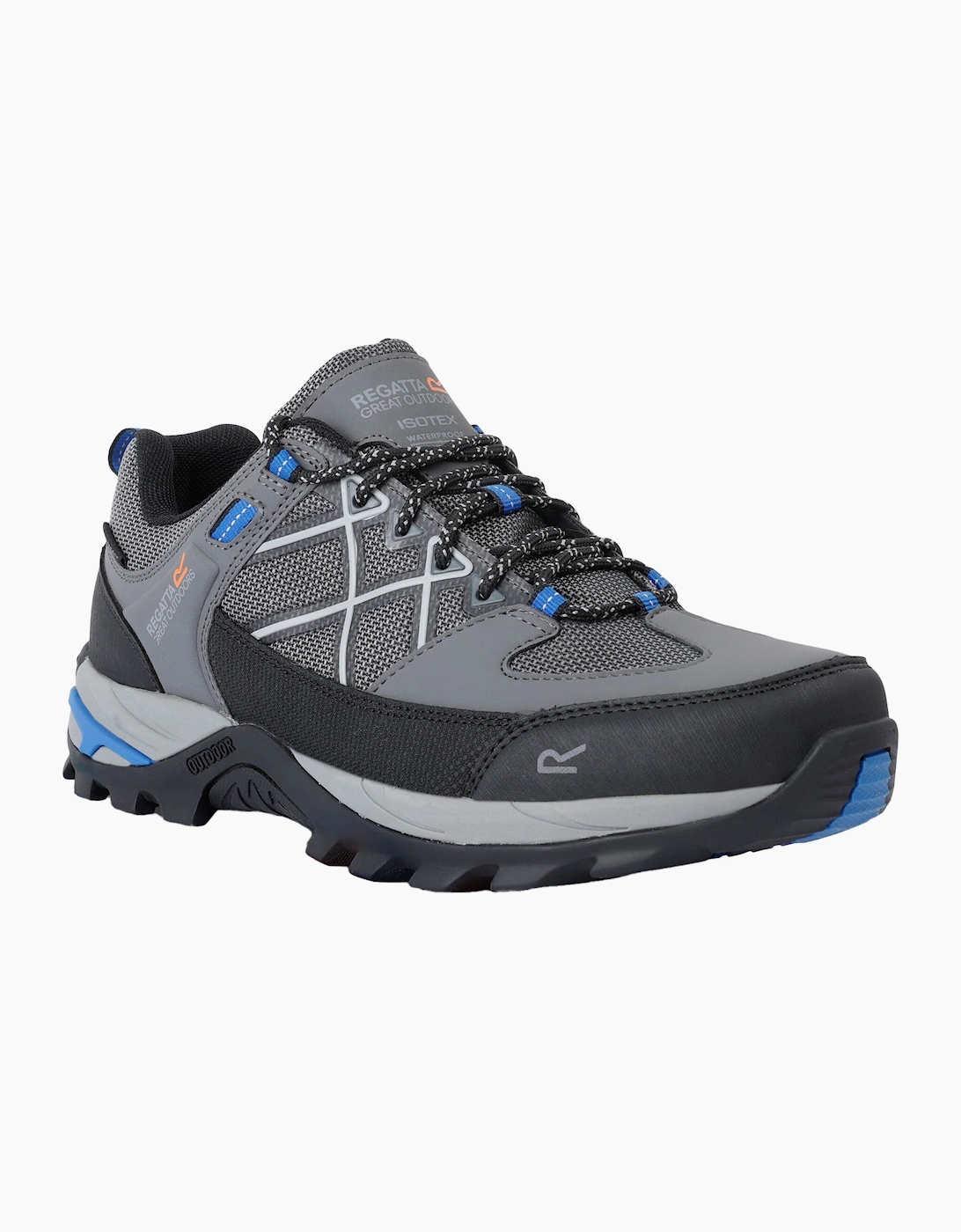 Regatta Men's Grey Samaris Iii Low Walking Shoes - Size 12 UK
