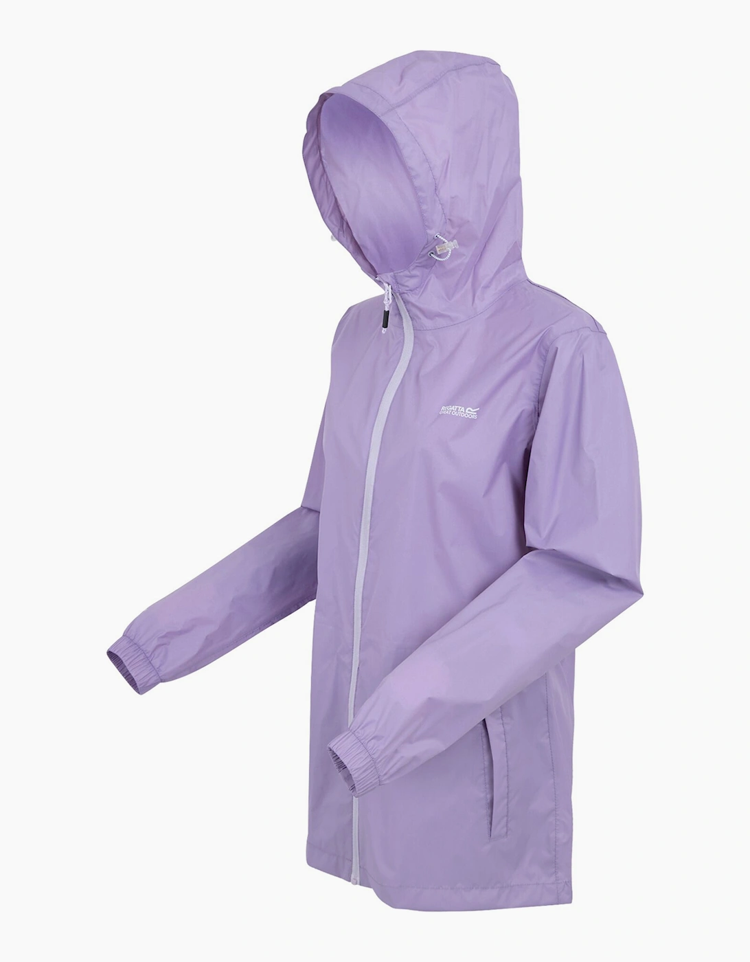 Regatta Women's Purple / Pack It Iii Waterproof Jacket - Size 12