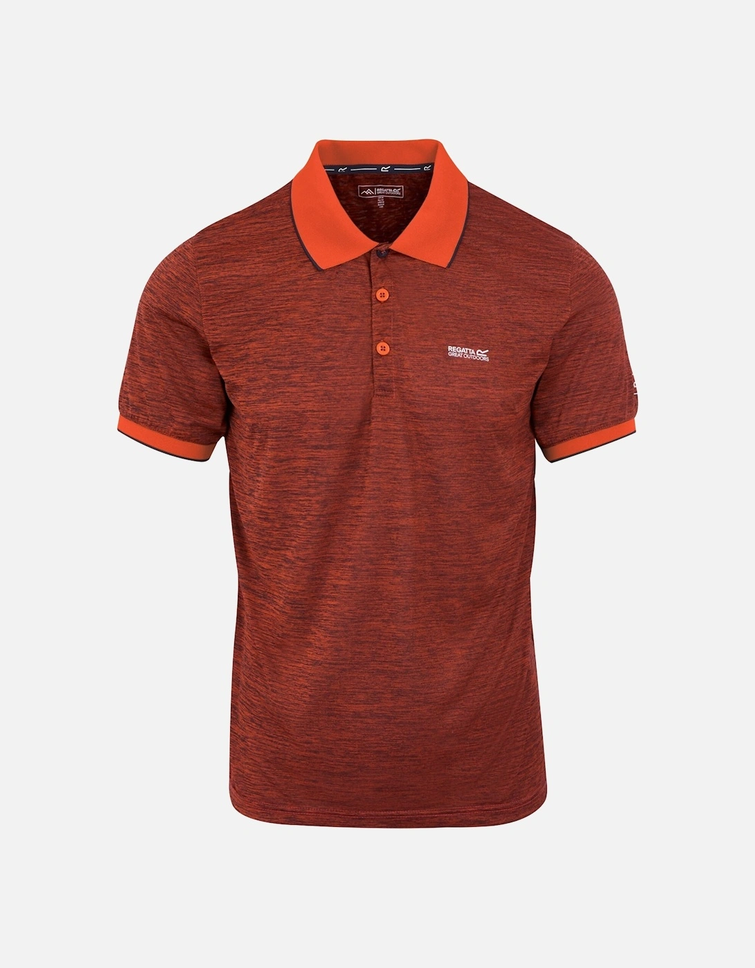 Regatta Men's Red Remex Ii Jersey Polo Shirt  46 3XL