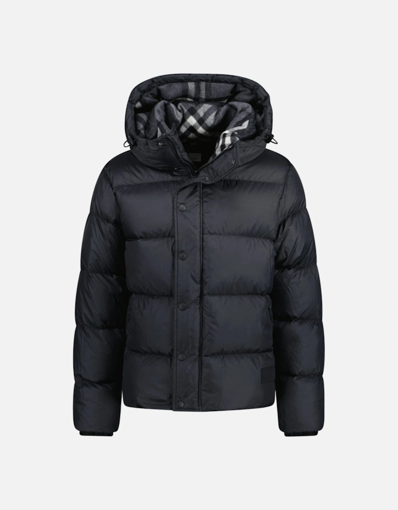 Halsby Puffer Down Jacket Black