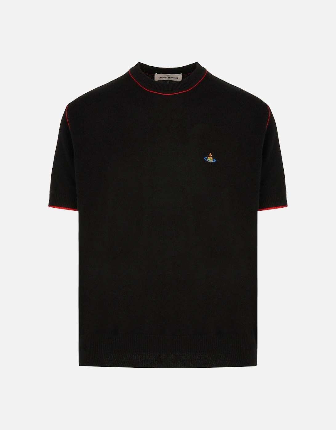 Alex Cotton T-Shirt Black, 3 of 2