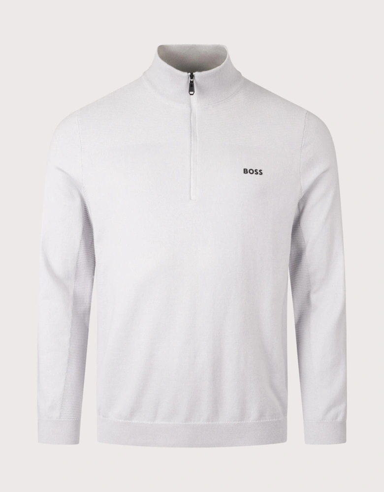 Momentum X Quarter Zip Knit Jumper