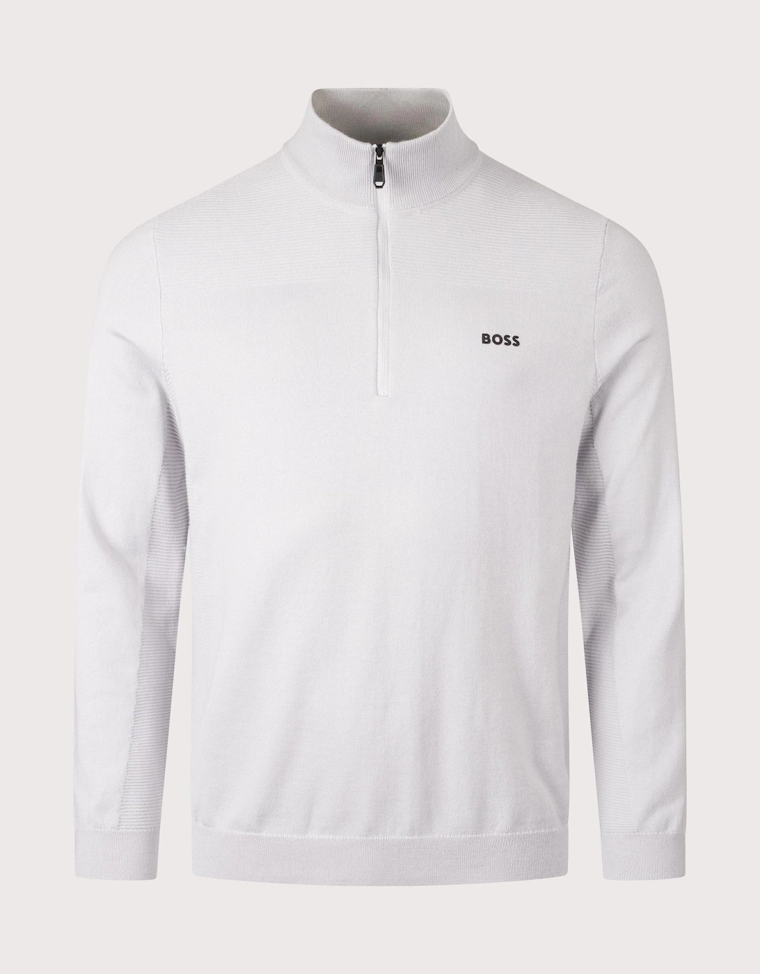 Momentum X Quarter Zip Knit Jumper, 4 of 3