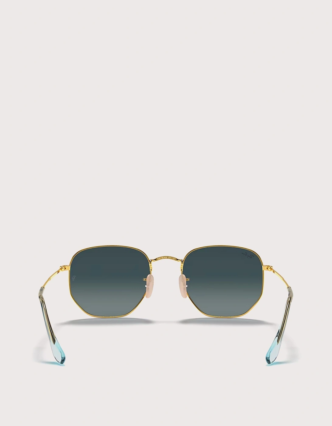 Hexagonal Flat Lenses Sunglasses