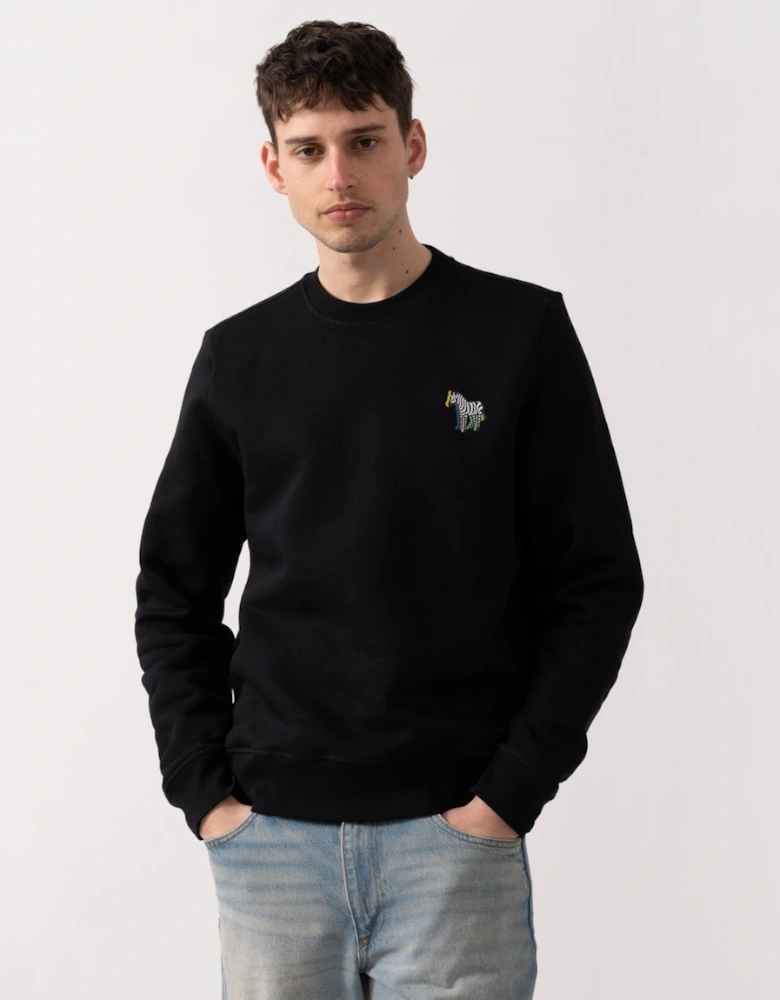 PS Mens Regular Fit Zebra Puff Sweatshirt