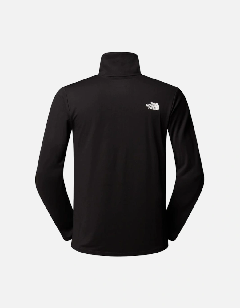 TNF 24/7 1/4 Zip Tee - TNF Black