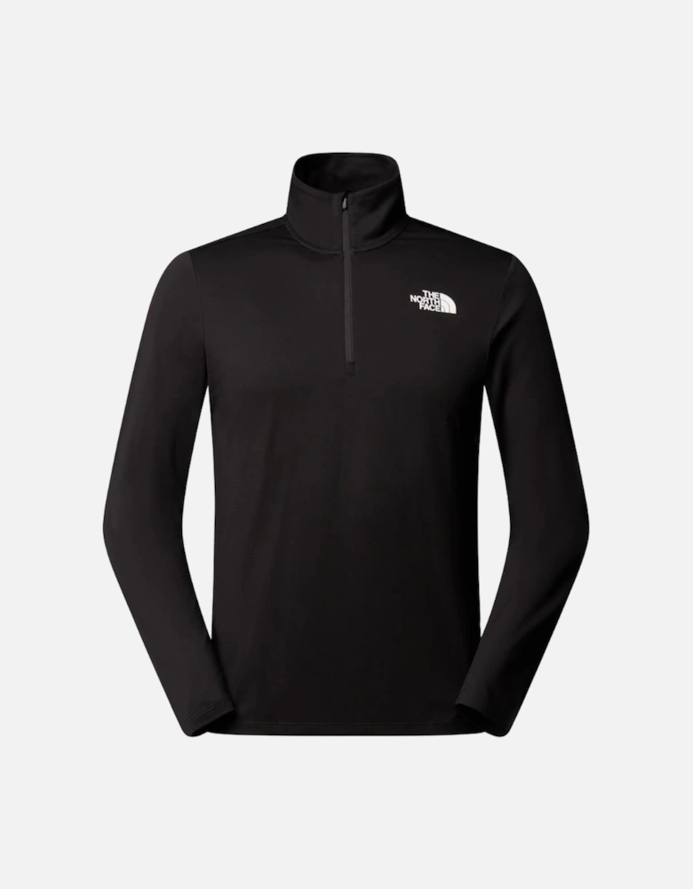 TNF 24/7 1/4 Zip Tee - TNF Black