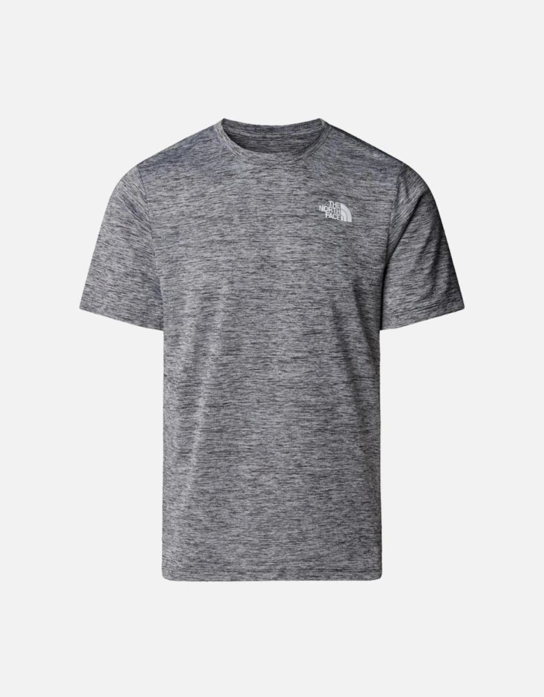 TNF S/S 24/7 Rager Tee - Black/Grey Heather