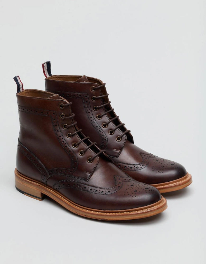 Arthur Leather Men's Mocha Boots