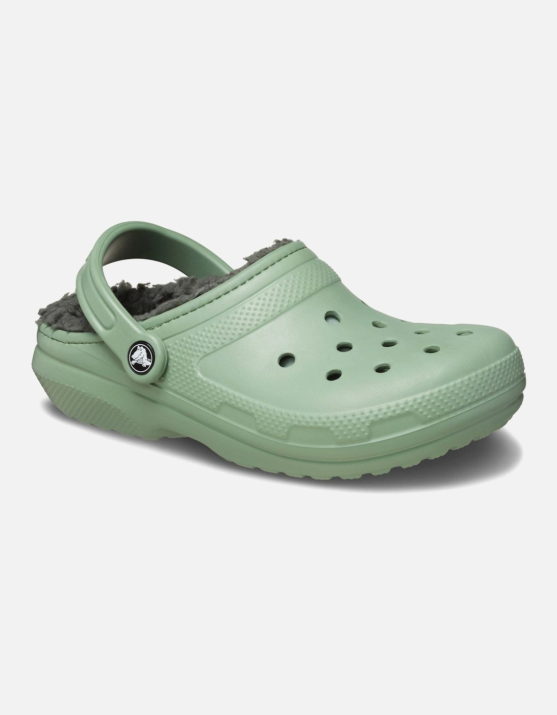 Classic Lined Clog Synthetic Moss/Multi Clogs, 8 of 7