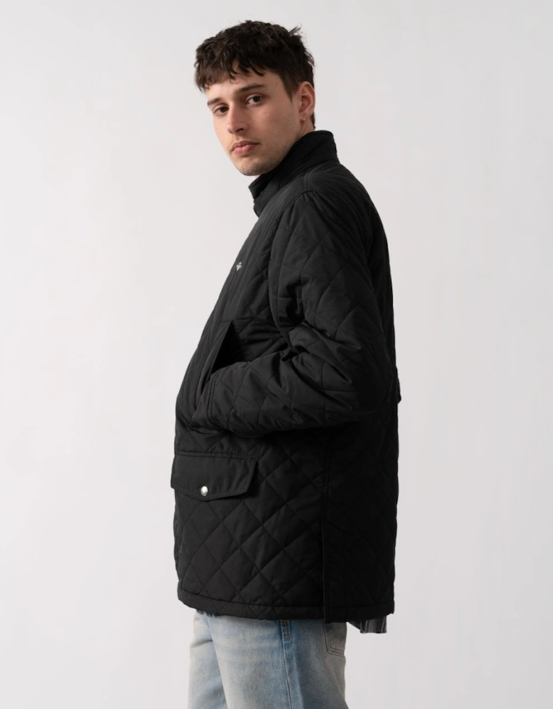 Mens Quilted Windcheater Mid Jacket