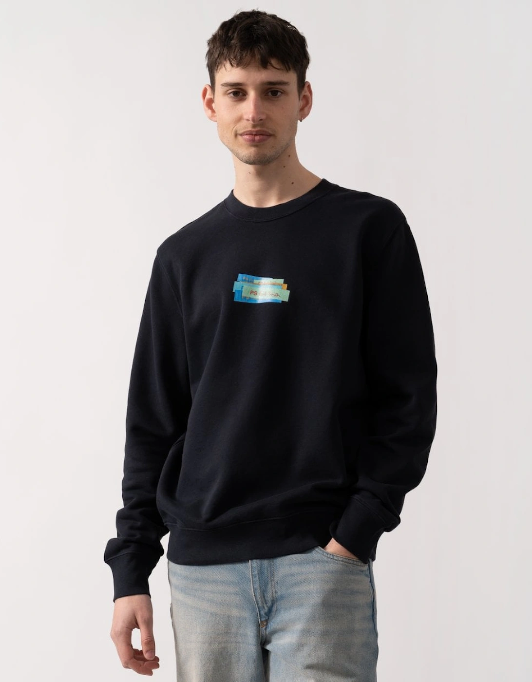 PS Mens PS Logo Sweatshirt, 5 of 4