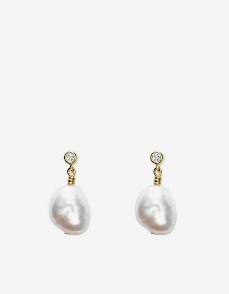 Women's Pearly Earring - Gold