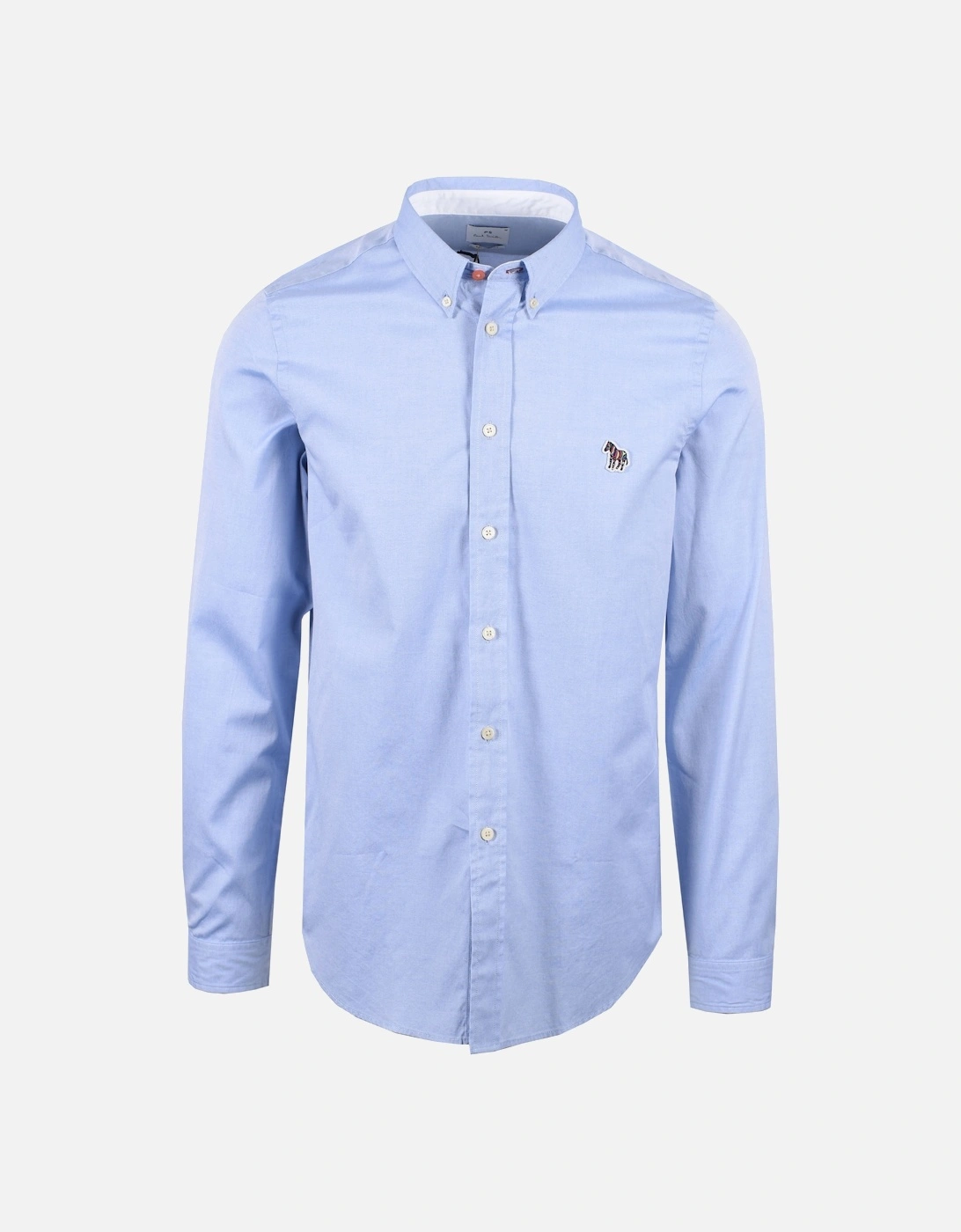 Tailored Fit Shirt Zebra Light Blue, 5 of 4