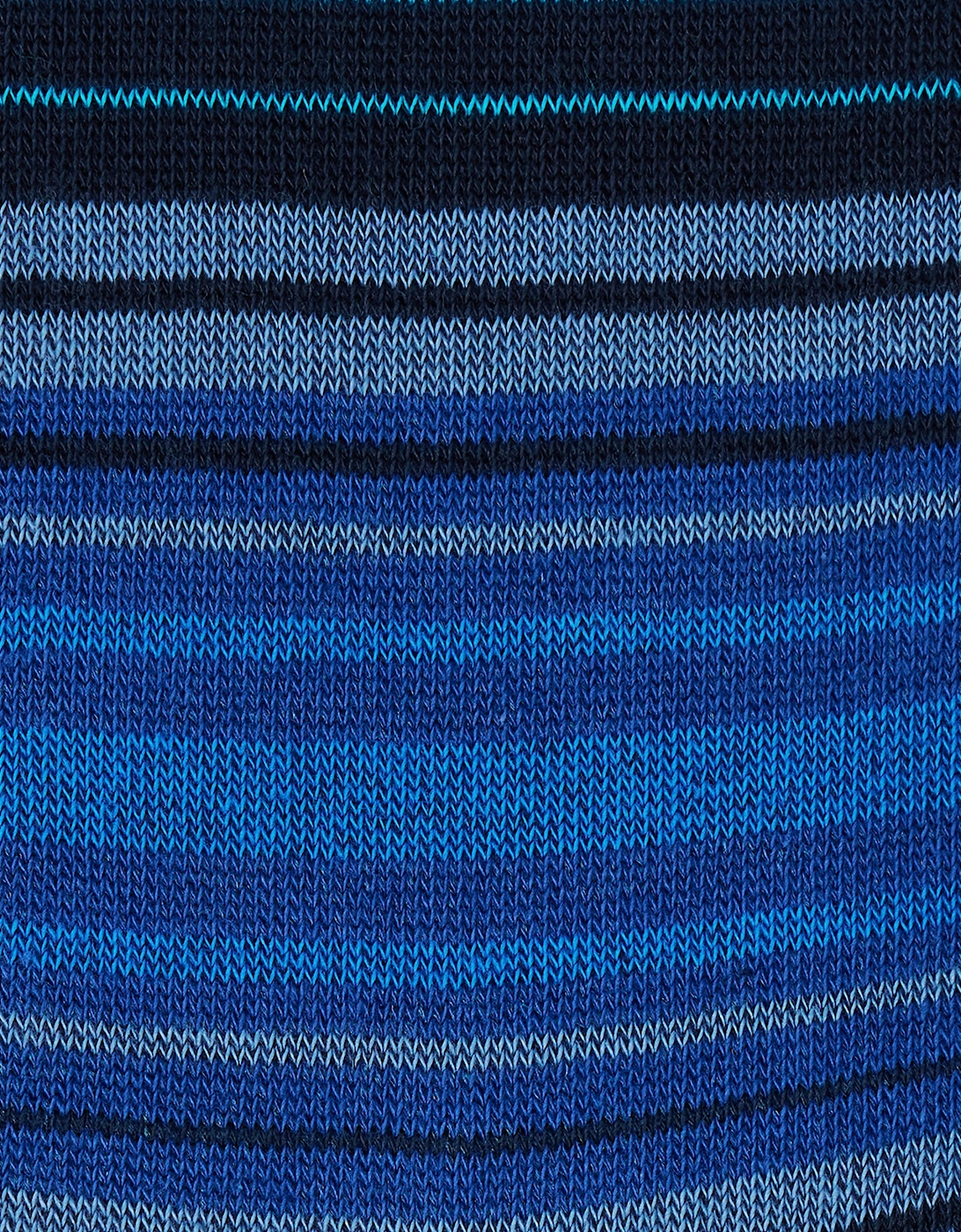 Jayden Stripe Socks Multi Blue Stripe