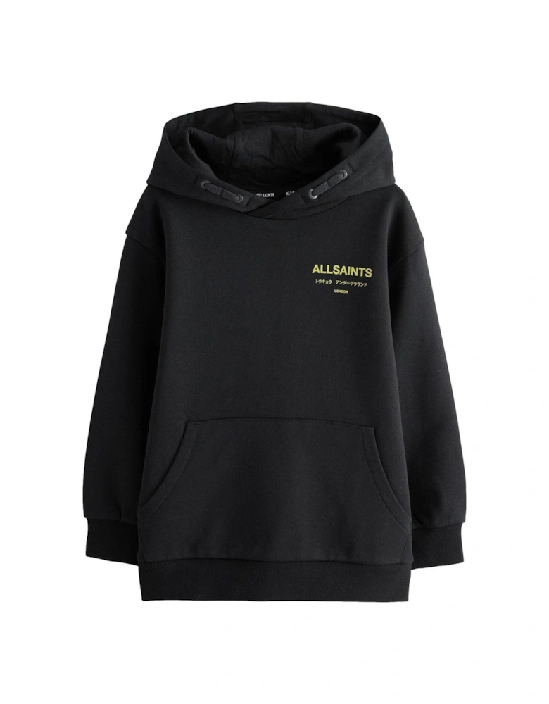 Boys Underground Hoodie - Black