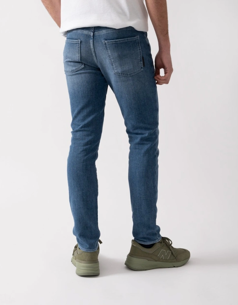 Mens Slim Fit 5 Pocket Jeans