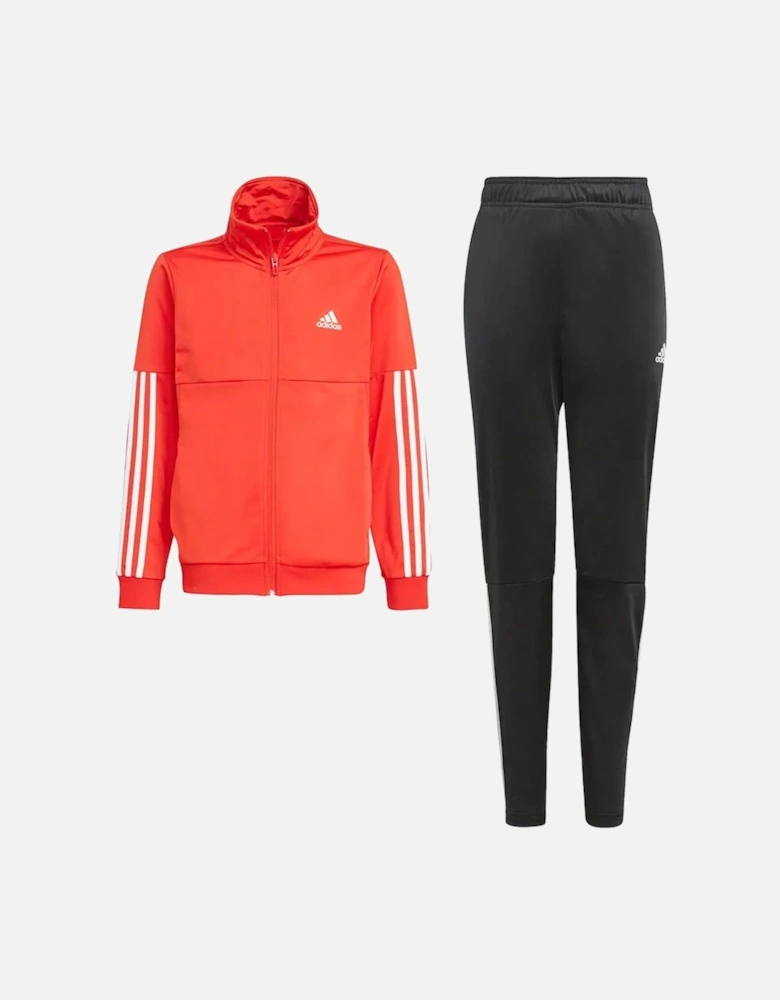 Kids Tracksuit Red/Charcoal