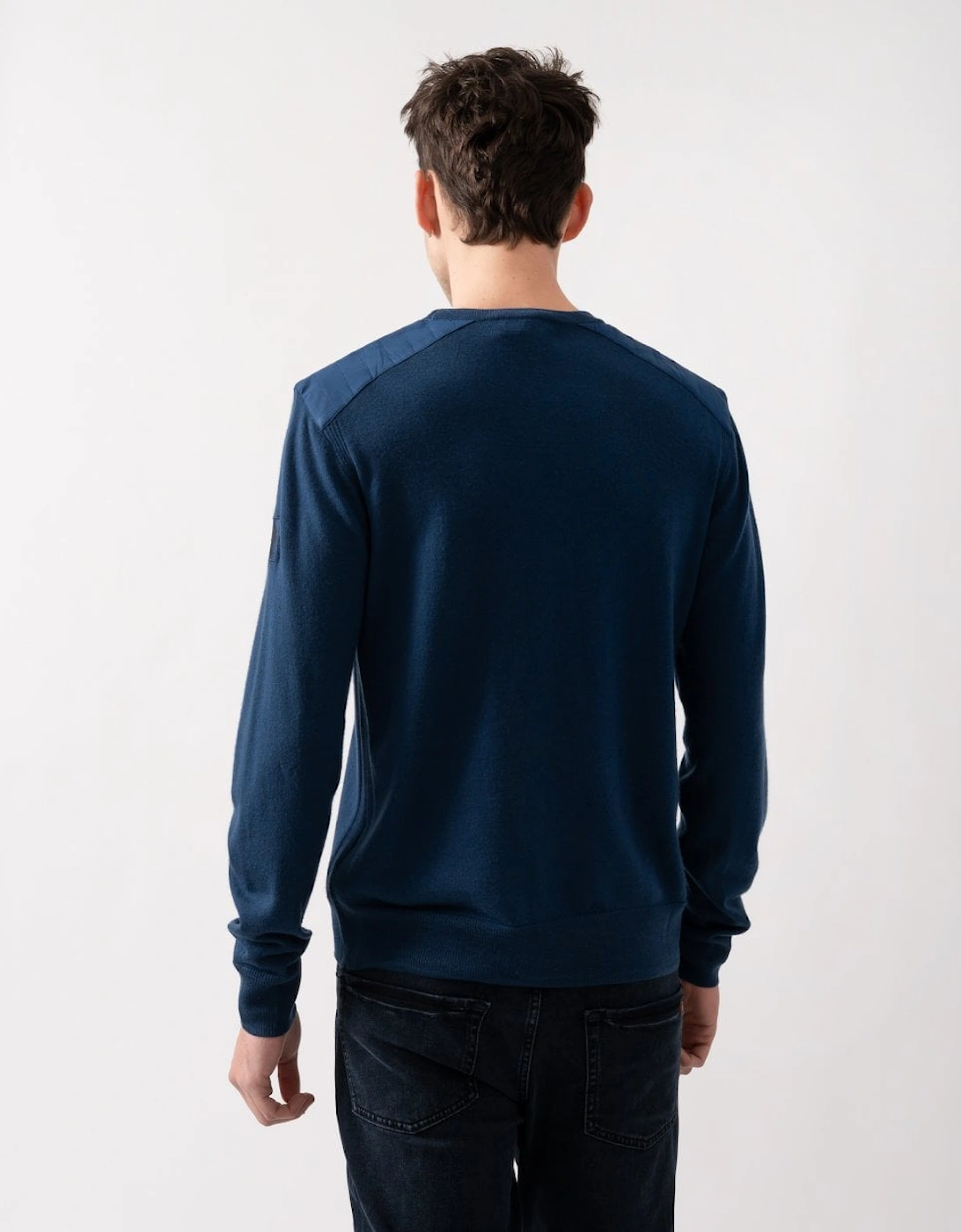 Kerrigan Mens Merino Wool Crew Neck Jumper